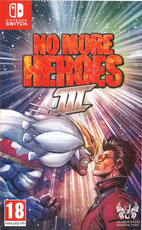 Front Cover for No More Heroes III (Nintendo Switch)