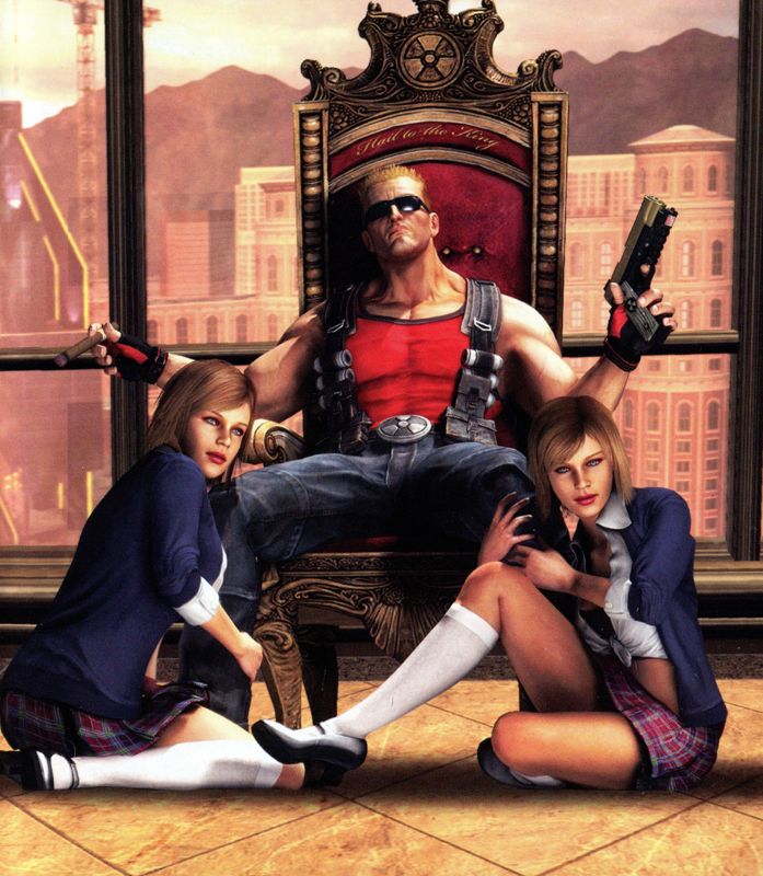 Inside Cover for Duke Nukem Forever (PlayStation 3): right