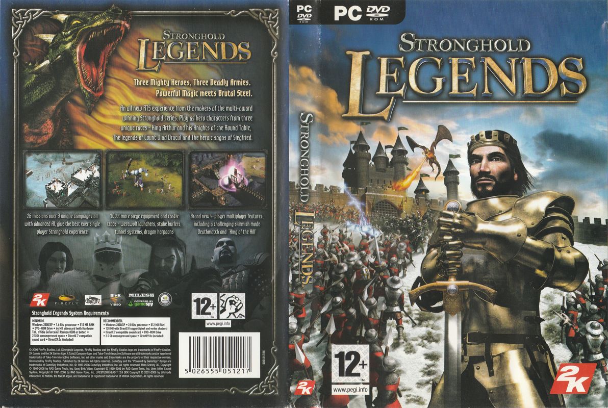 Stronghold Legends cover or packaging material - MobyGames