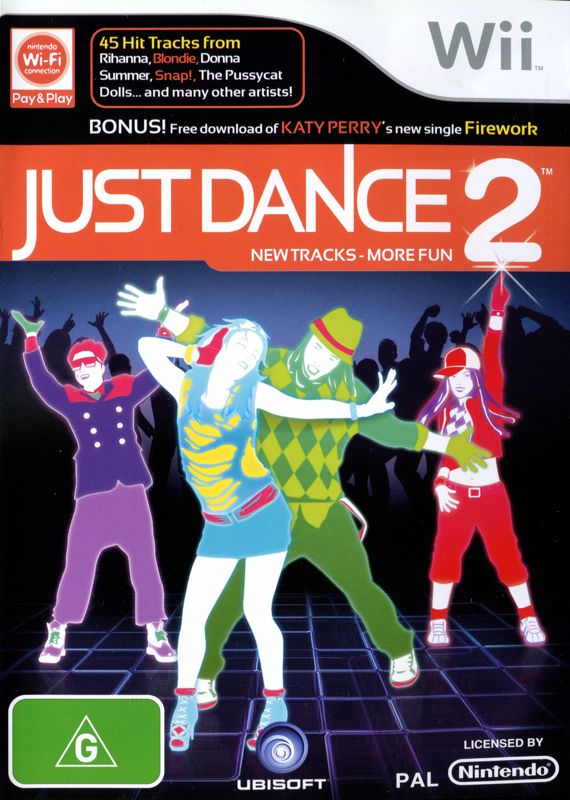 Front Cover for Just Dance 2 (Wii)