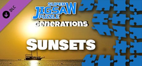 Front Cover for Super Jigsaw Puzzle: Generations - Sunsets (Windows) (Steam release)