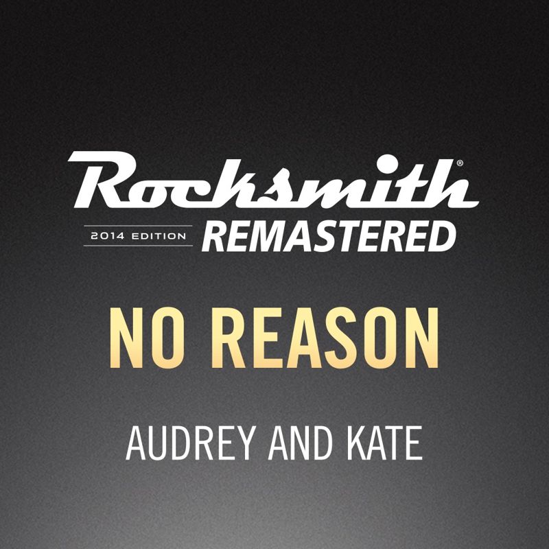 Front Cover for Rocksmith 2014 Edition: Remastered - Audrey and Kate: No Reason (PlayStation 3 and PlayStation 4) (download release)