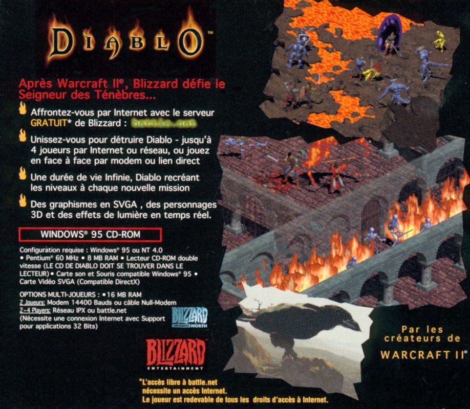 Other for Diablo (Windows): Jewel Case - Back