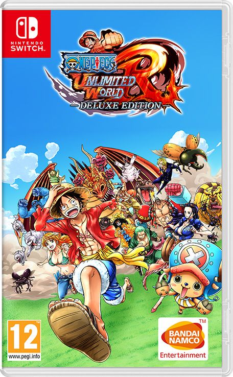 Front Cover for One Piece: Unlimited World R - Deluxe Edition (Nintendo Switch) (download release)