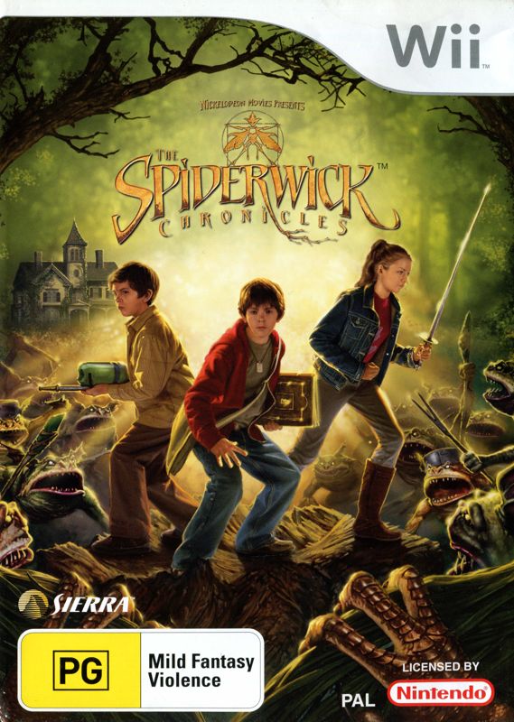 Front Cover for The Spiderwick Chronicles (Wii)