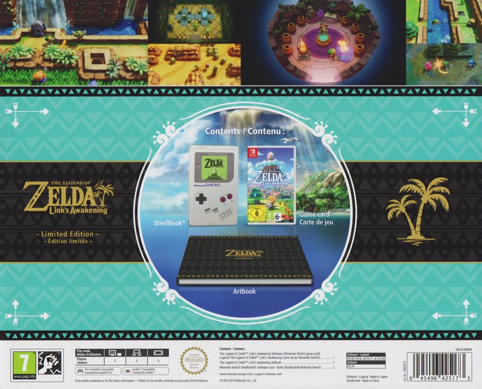 The Legend of Zelda Link's Awakening (Limited Edition) cover or