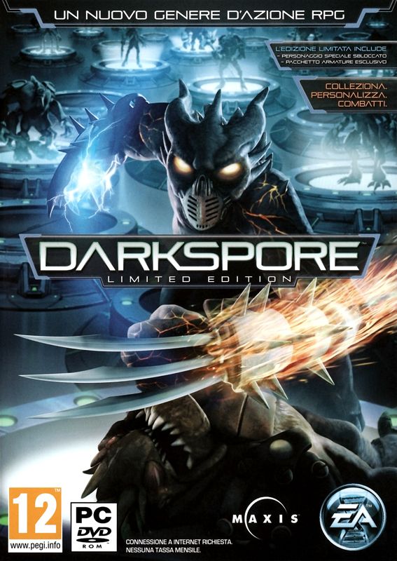 Front Cover for Darkspore (Limited Edition) (Windows)