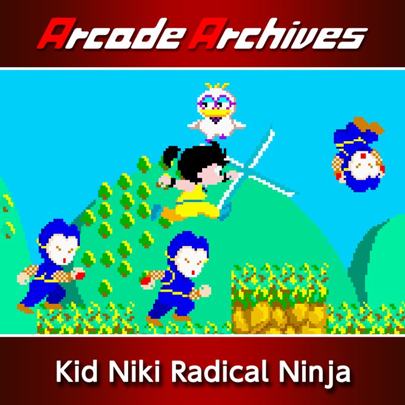 Front Cover for Kid Niki: Radical Ninja (Nintendo Switch) (download release)