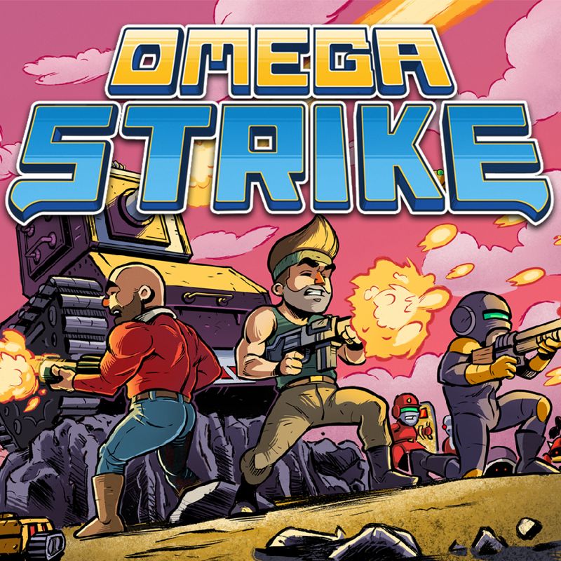 Front Cover for Omega Strike (Nintendo Switch) (download release)