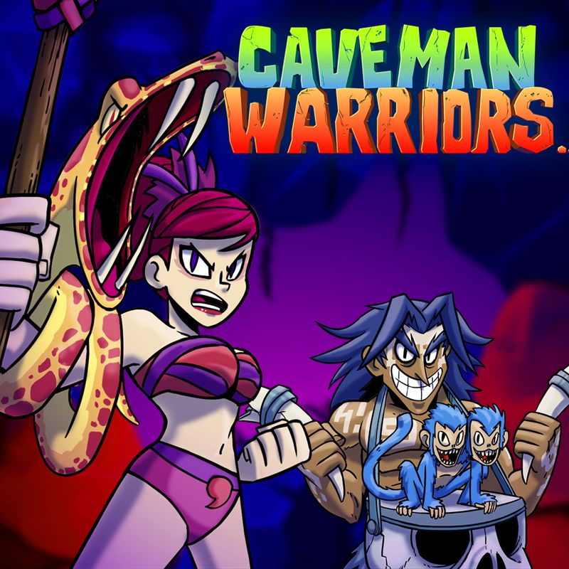 Front Cover for Caveman Warriors (Nintendo Switch) (download release)
