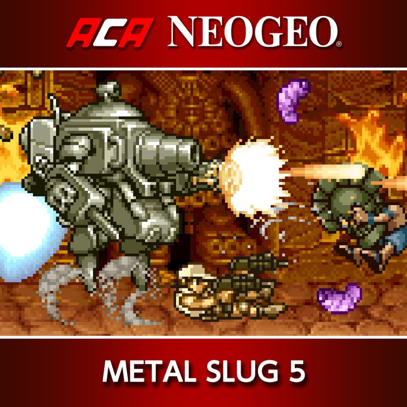 Front Cover for Metal Slug 5 (Nintendo Switch) (download release)