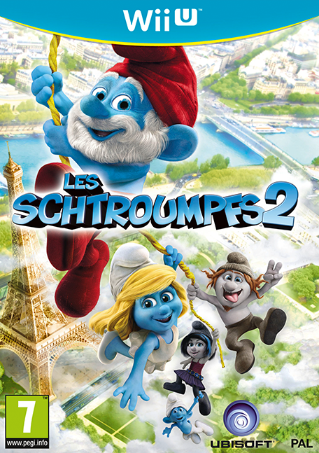 Front Cover for The Smurfs 2 (Wii U): download release