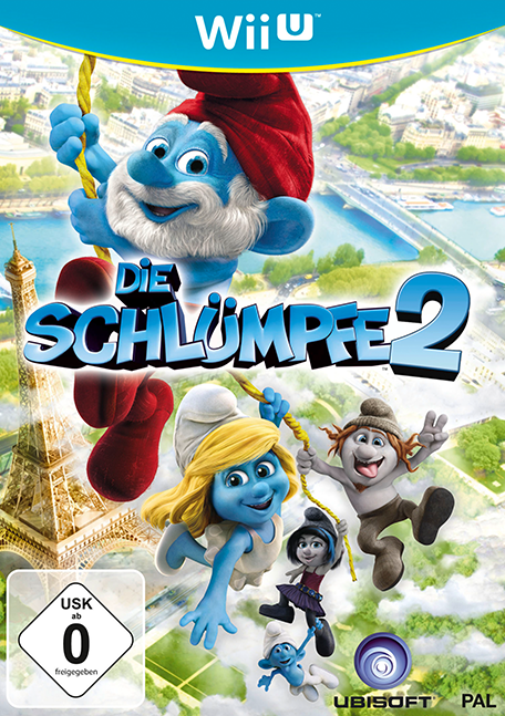 Front Cover for The Smurfs 2 (Wii U): download release