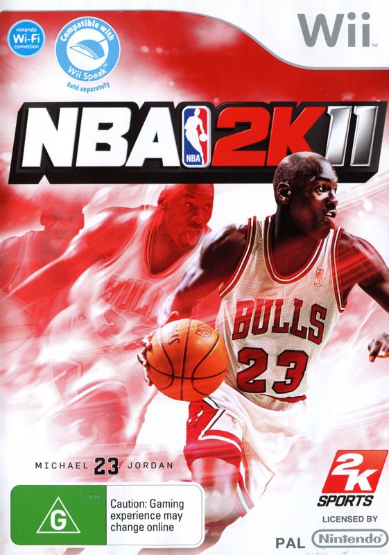 Front Cover for NBA 2K11 (Wii)