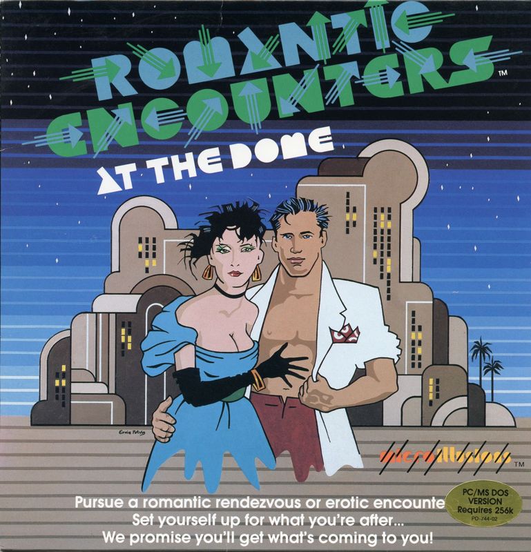 Front Cover for Romantic Encounters at the Dome (DOS)