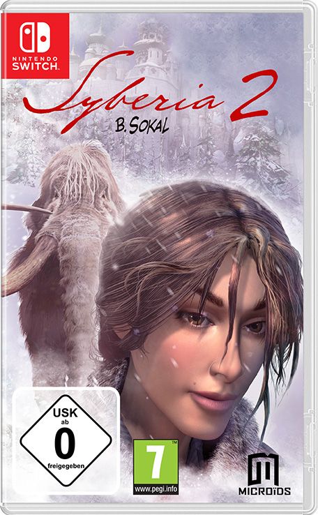 Front Cover for Syberia II (Nintendo Switch) (download release)