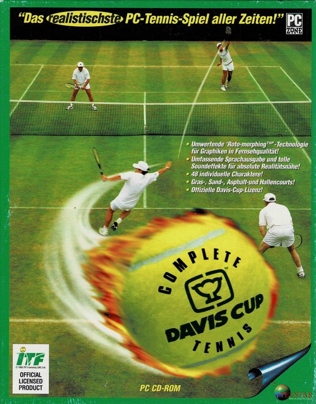 Front Cover for Davis Cup Complete Tennis (DOS)