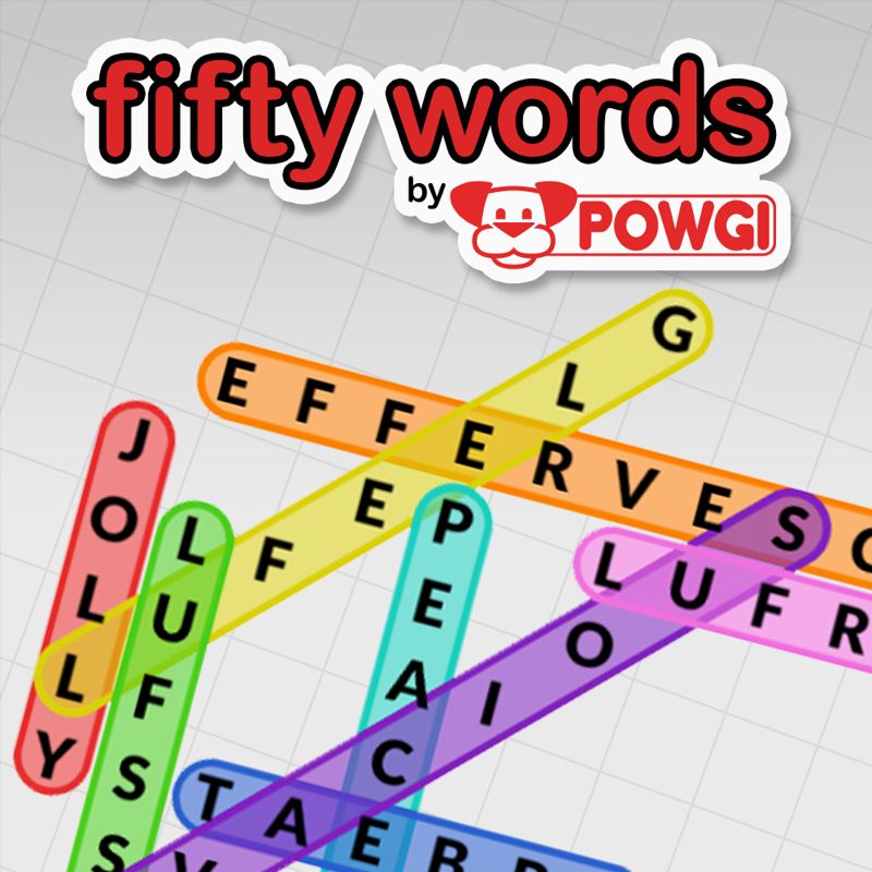 Front Cover for Fifty Words by POWGI (Nintendo Switch) (download release)