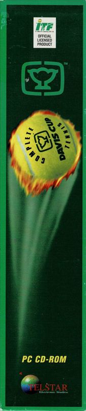 Spine/Sides for Davis Cup Complete Tennis (DOS): Right