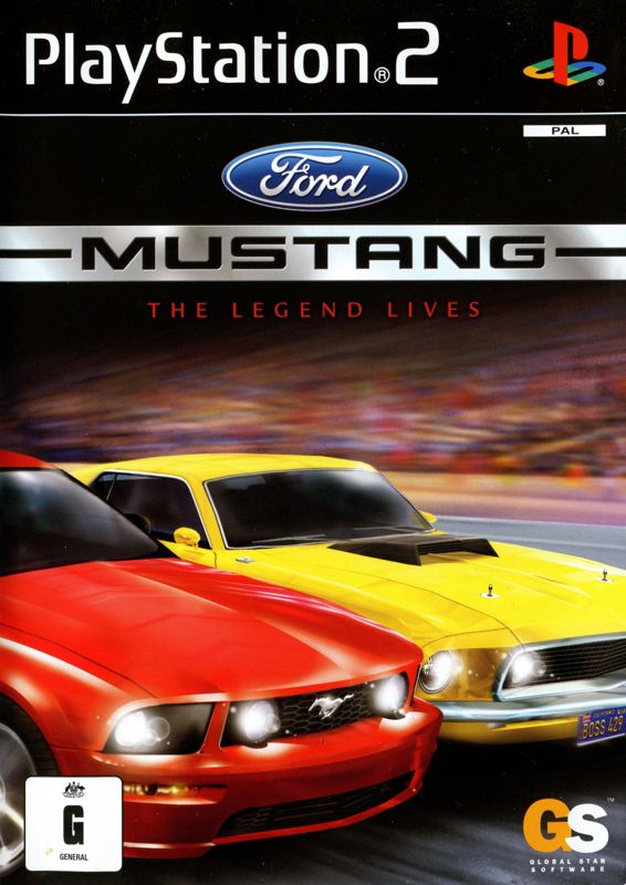 Front Cover for Ford Mustang: The Legend Lives (PlayStation 2)