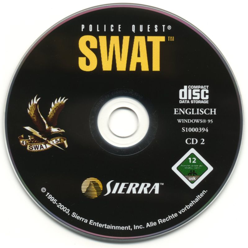 Media for Police Quest: SWAT Generation (Windows): SWAT Disc 3