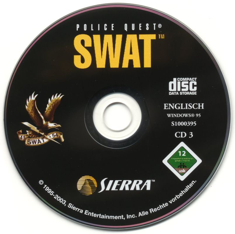 Media for Police Quest: SWAT Generation (Windows): SWAT Disc 4