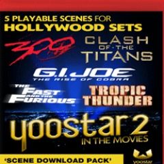 Front Cover for Yoostar 2: In the Movies - Hollywood Sets Pack (PlayStation 3) (download release)