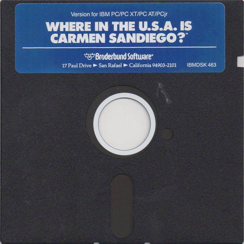 Media for Where in the U.S.A. Is Carmen Sandiego? (DOS)