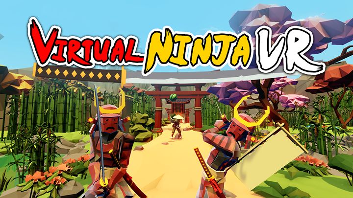 Front Cover for Virtual Ninja VR (Android and Oculus Go and Windows)