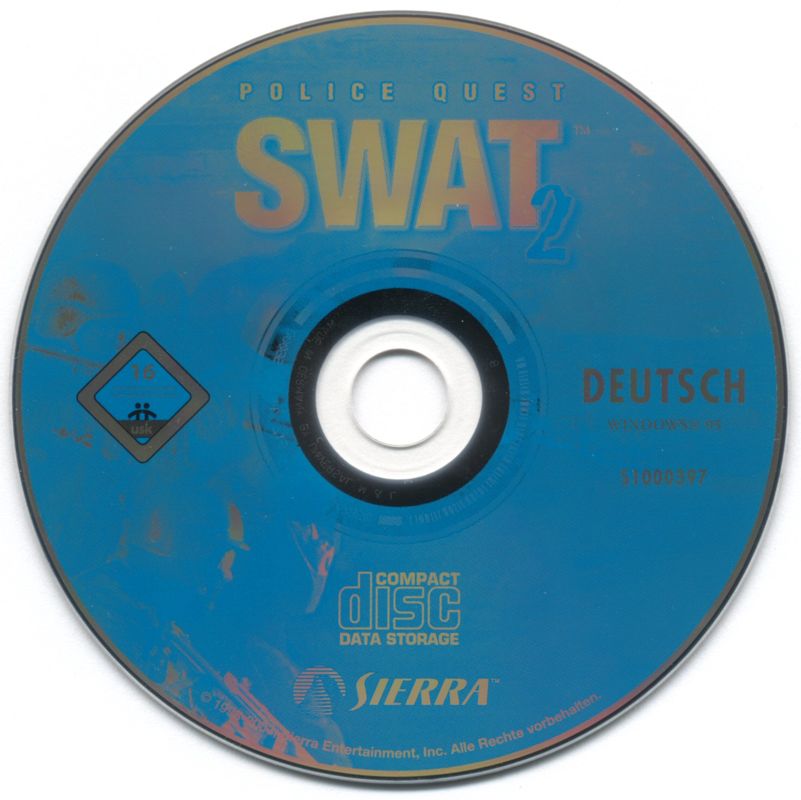 Media for Police Quest: SWAT Generation (Windows): SWAT 2 Disc