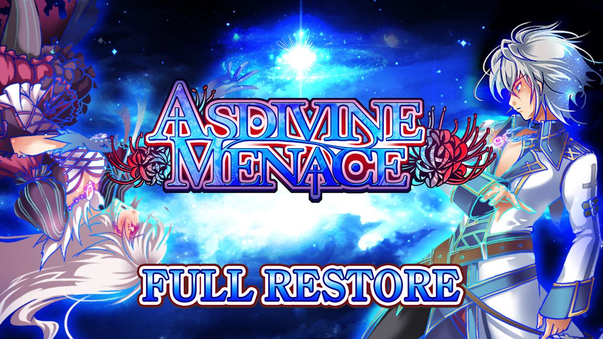 Front Cover for Asdivine Menace: Full Restore (Nintendo Switch) (download release)