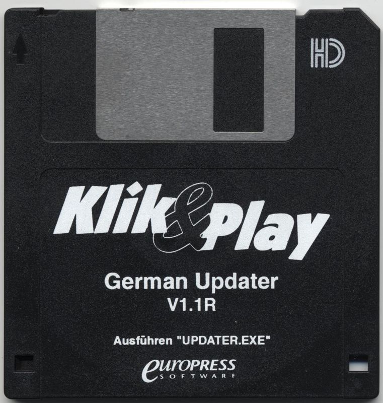Media for Klik & Play (Windows 3.x): German update floppy disk (v1.1R)