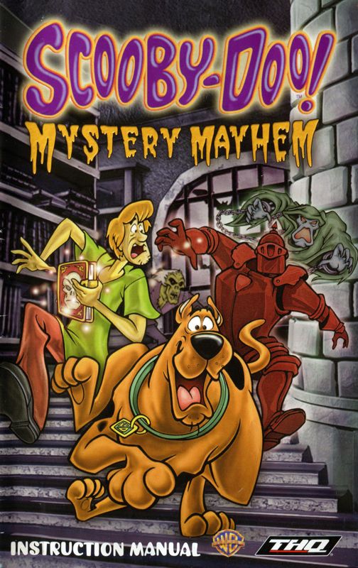 Manual for Scooby-Doo!: Mystery Mayhem (PlayStation 2): Front