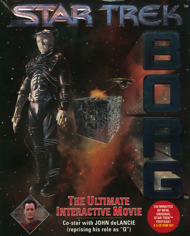 Front Cover for Star Trek: Borg (DOS and Macintosh and Windows)