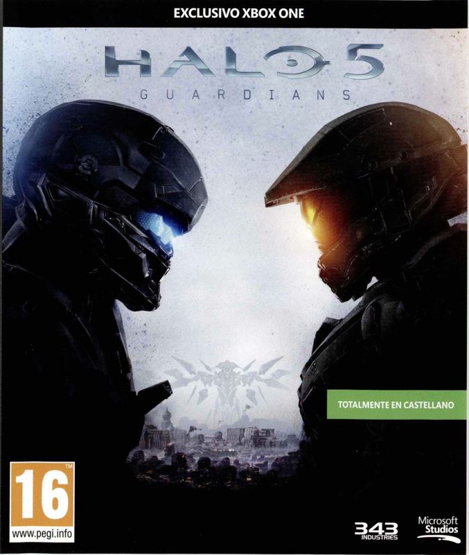 Halo 5: Guardians cover or packaging material - MobyGames