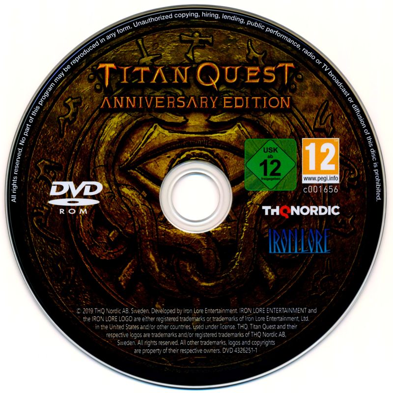 Media for Titan Quest: Anniversary Edition (Windows)
