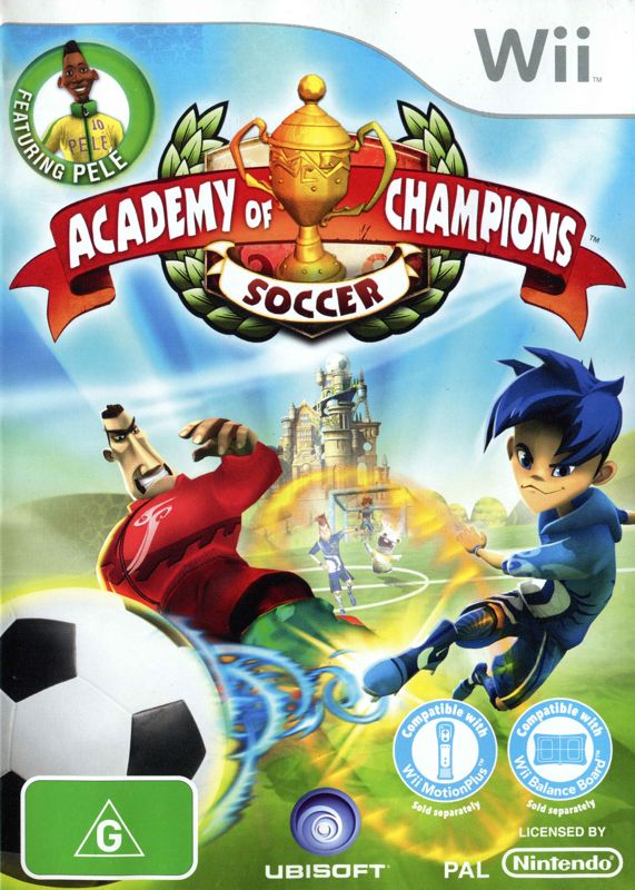 Front Cover for Academy of Champions: Soccer (Wii)