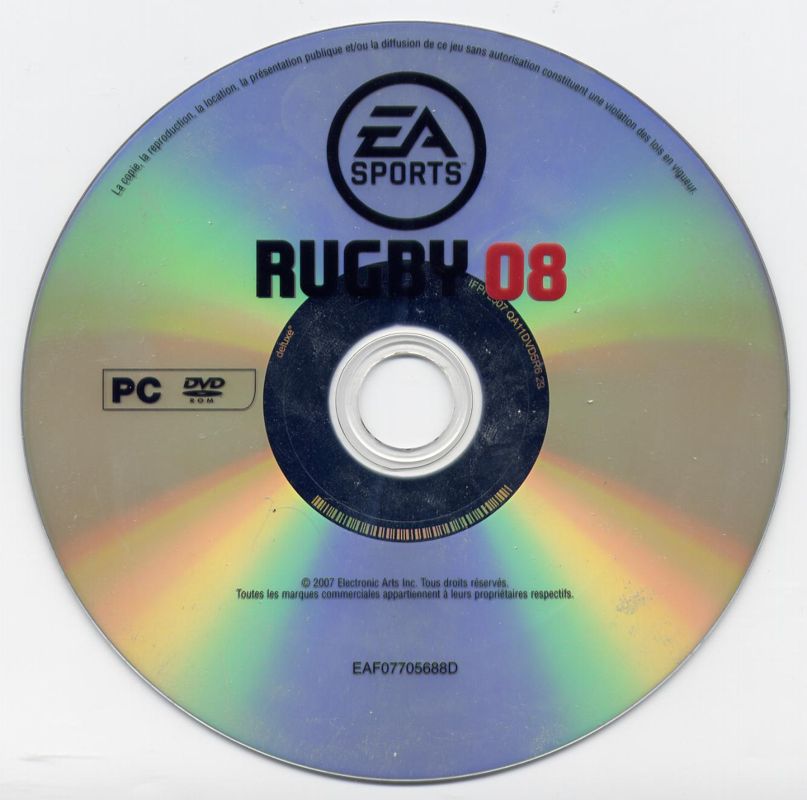 Media for Rugby 08 (Windows)