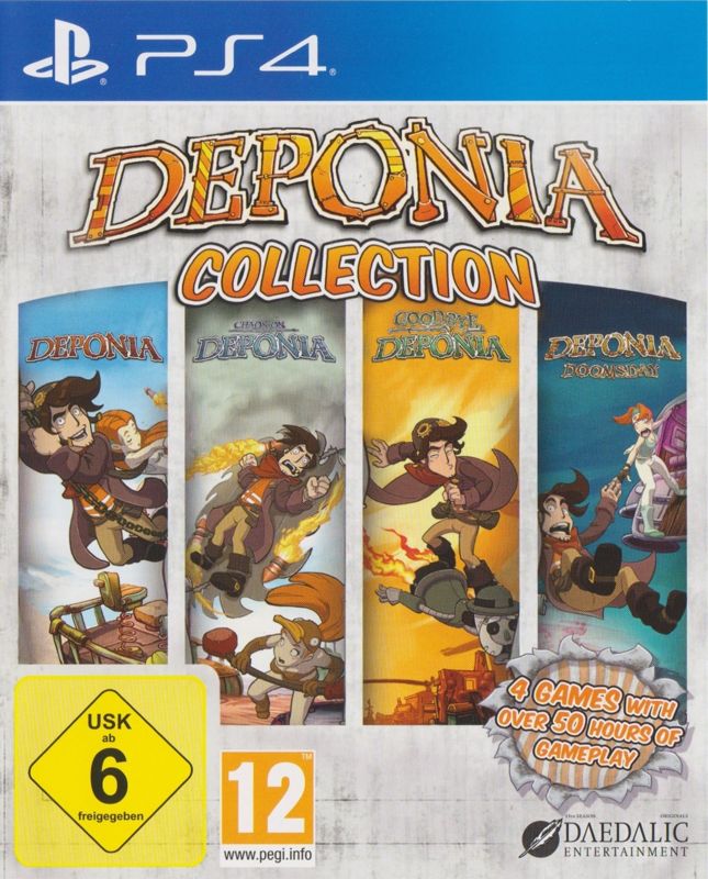 Front Cover for Deponia Collection (PlayStation 4)