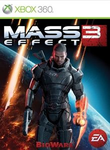 Front Cover for Mass Effect 3 (Xbox 360) (Games on Demand release)
