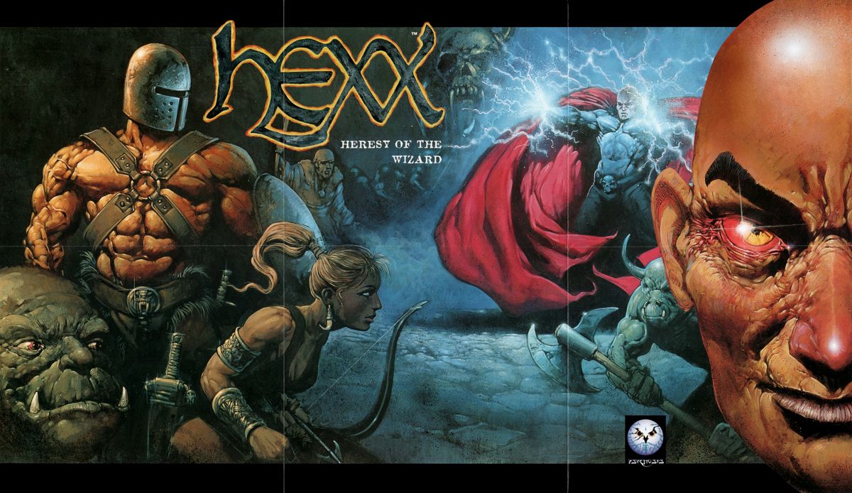 Extras for Hexx: Heresy of the Wizard (DOS): Poster