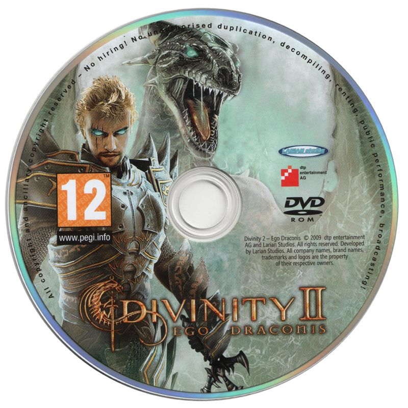 Media for Divinity II: Ego Draconis (Windows) (English European release)