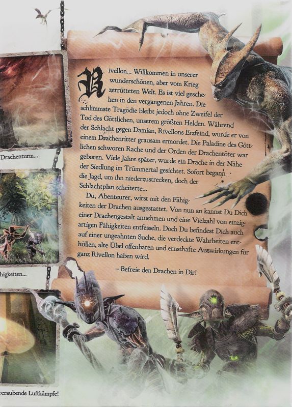 Inside Cover for Divinity II: Ego Draconis (Windows): Right Flap