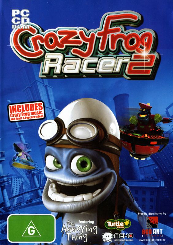 Crazy Frog Arcade Racer cover or packaging material - MobyGames