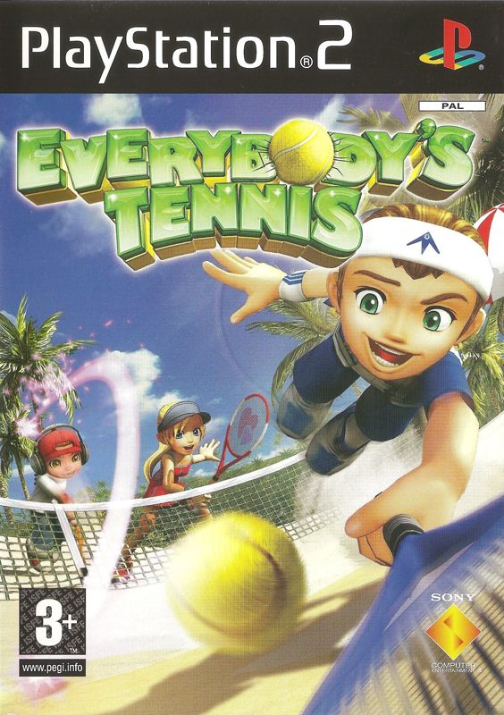 Hot Shots Tennis cover or packaging material - MobyGames