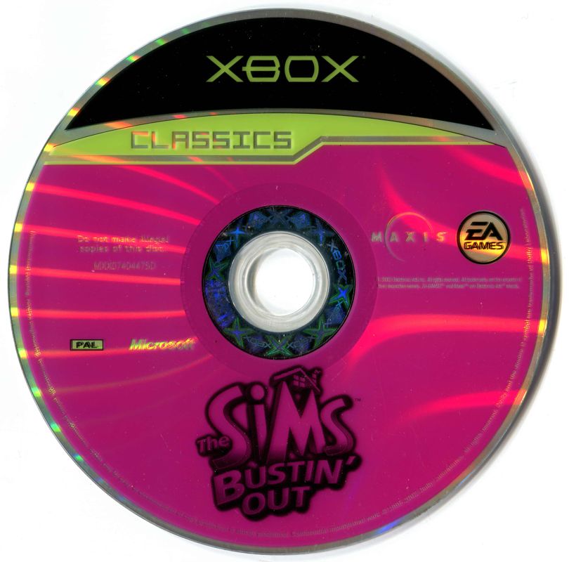 Media for The Sims: Bustin' Out (Xbox) (Classics release)