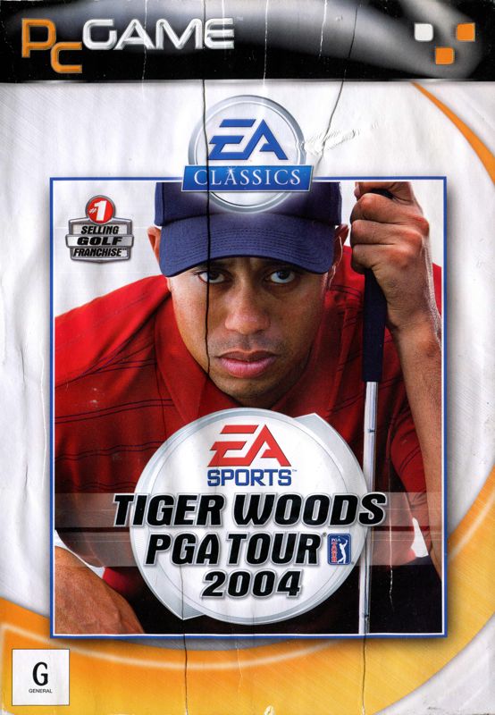 Front Cover for Tiger Woods PGA Tour 2004 (Windows) (Classics release)