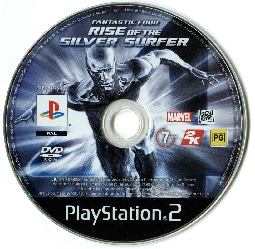 Media for Fantastic Four: Rise of the Silver Surfer (PlayStation 2)