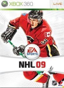 Front Cover for NHL 09 (Xbox 360) (Games on Demand release)