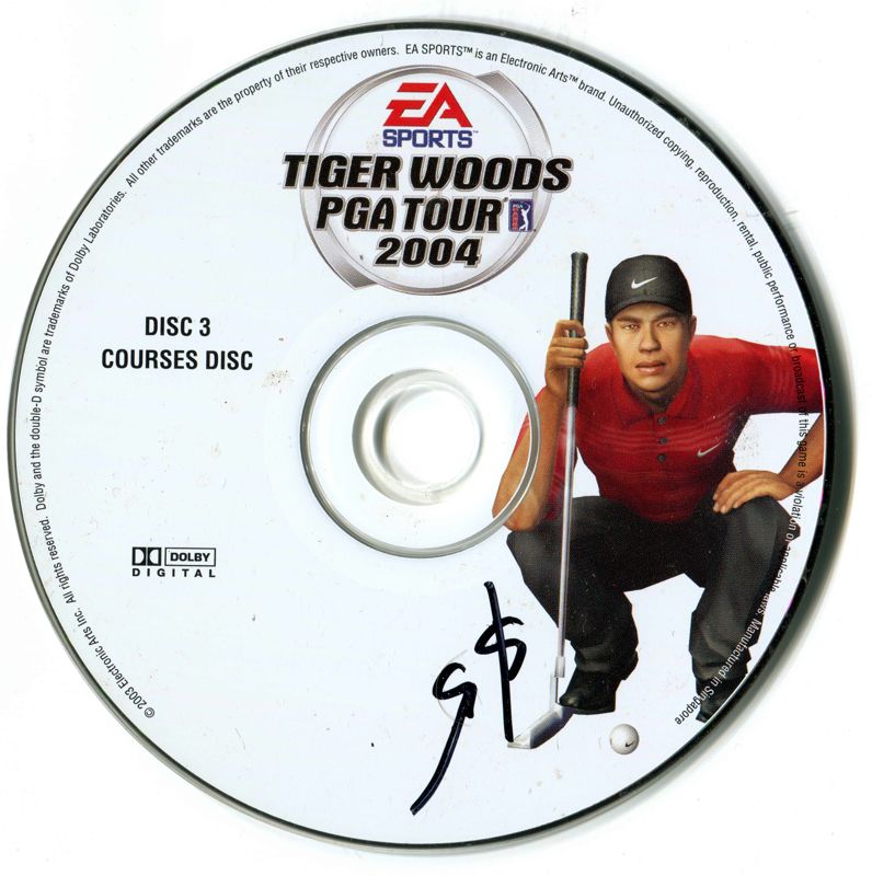 Media for Tiger Woods PGA Tour 2004 (Windows) (Classics release): Disc 3